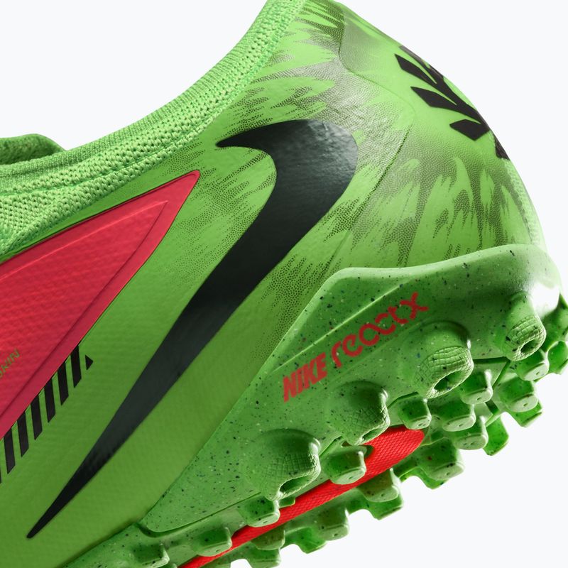 Men's football boots Nike Phantom 6 Low Pro Erling Haaland TF hot punch/green strike/black 4