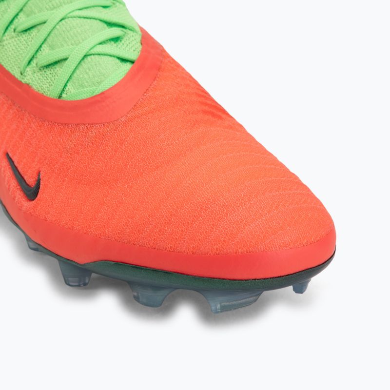 Men's football boots Nike Phantom 6 Low Elite Erling Haaland FG hot punch/green strike/black 7