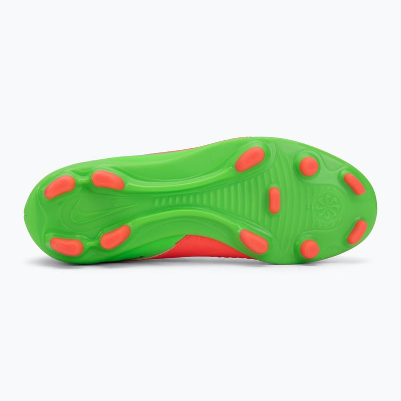 Children's football boots Nike Jr. Phantom 6 Club Erling Haaland MG hot punch/green strike/black 4