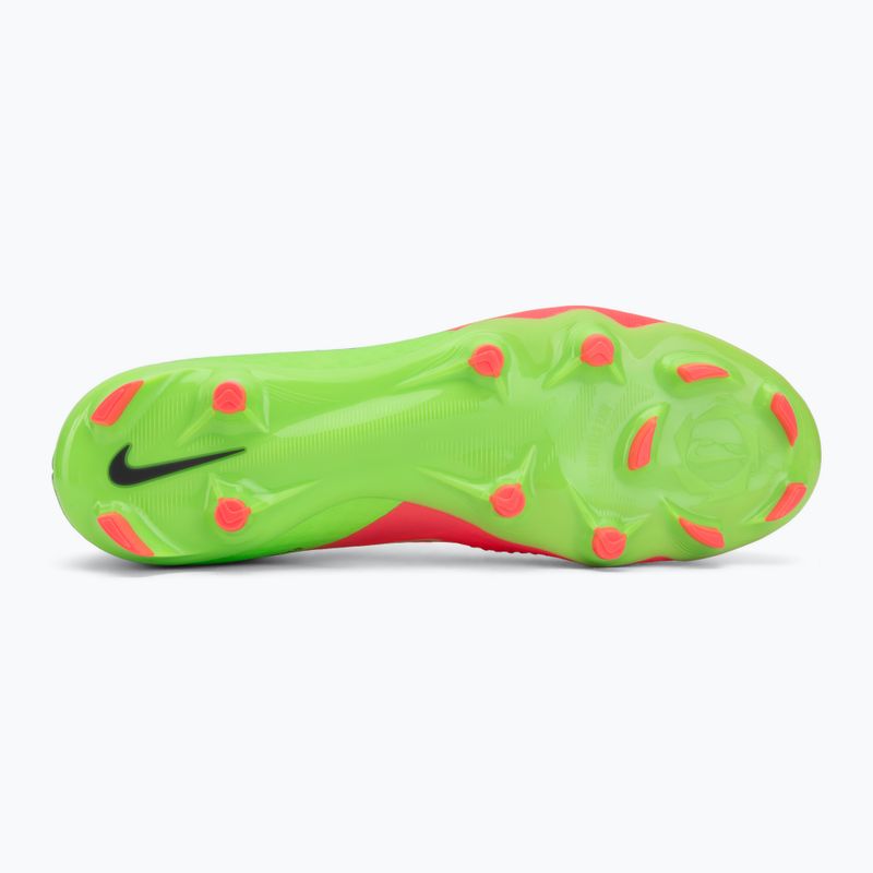 Men's football boots Nike Phantom 6 Low Pro Erling Haaland AG hot punch/green strike/black 4