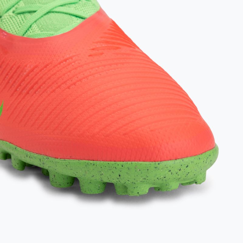 Men's football boots Nike Phantom 6 Low Pro Erling Haaland TF hot punch/green strike/black 7
