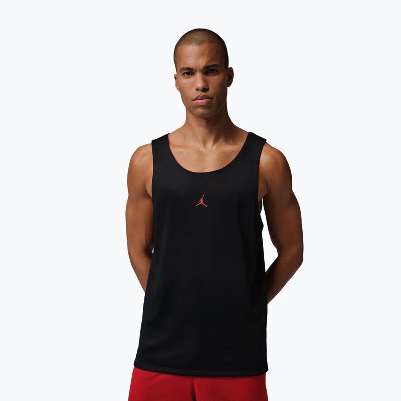Men's basketball jersey Nike Jordan Sport Reversible gym red/black 4
