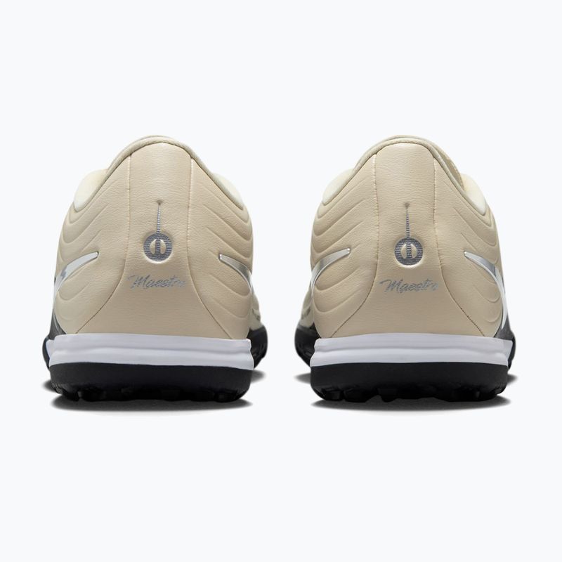 Men's football boots Nike United Tiempo Maestro Academy TF fossil/burgundy crush/metallic silver 4