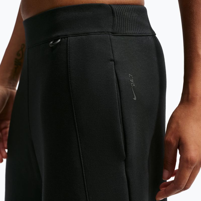 Women's trousers Nike 24.7 ImpossiblySoft black/black/dark smoke grey 5