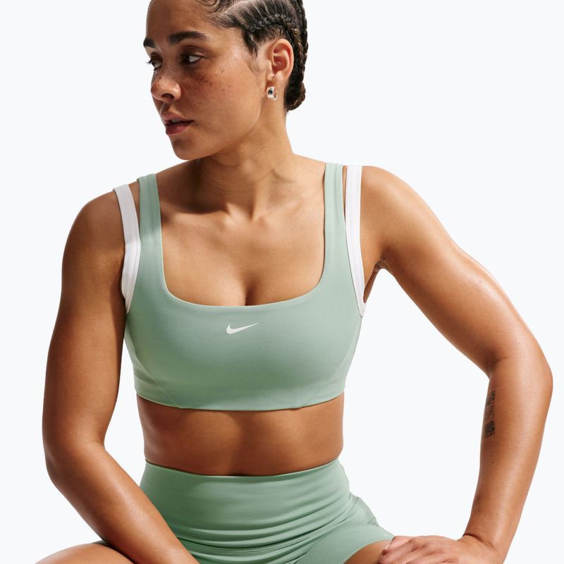 Training bra Nike One Light Support steam/white/white 4