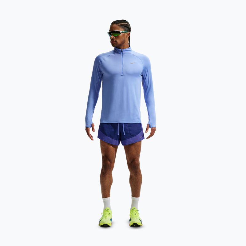 Men's running shorts Nike Stride Dri-Fit Brief-Lined 5" deep royal blue/lapis 2