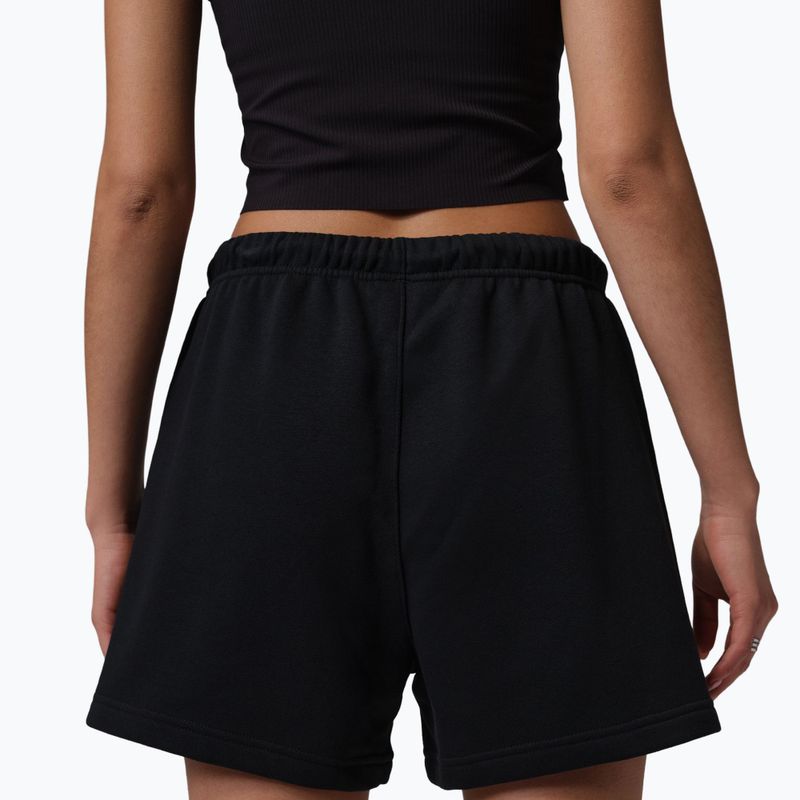 Women's shorts Jordan Fleece black/gym red 3