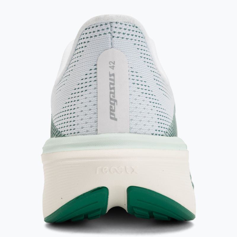 Women's running shoes Nike Pegasus 42 white/malachite/metallic silver 6