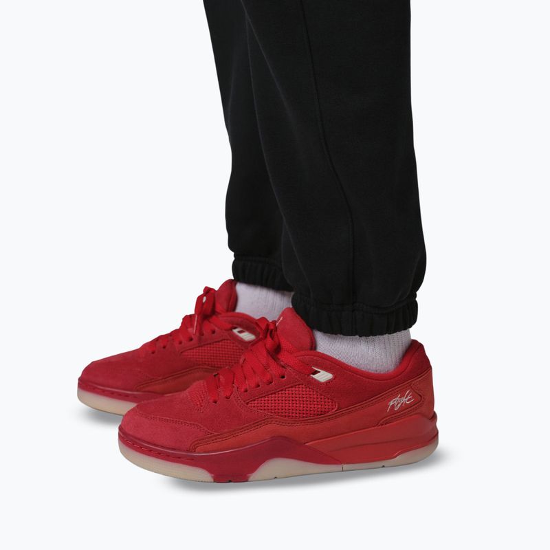 Women's trousers Nike Jordan Fleece black/gym red 5