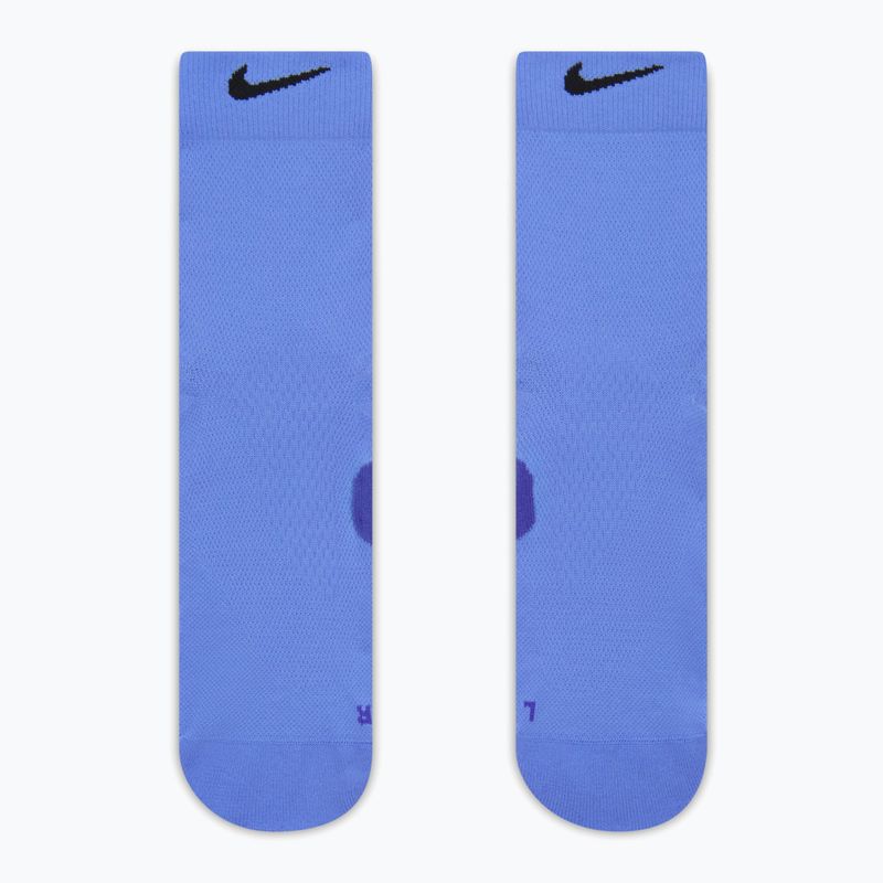 Socks Nike Running Midweight Micro Crew royal pulse/lapis/black 2
