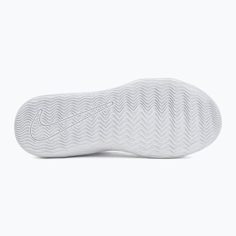 Men's basketball shoes Nike Precision 8 Low black/white/picante red 4