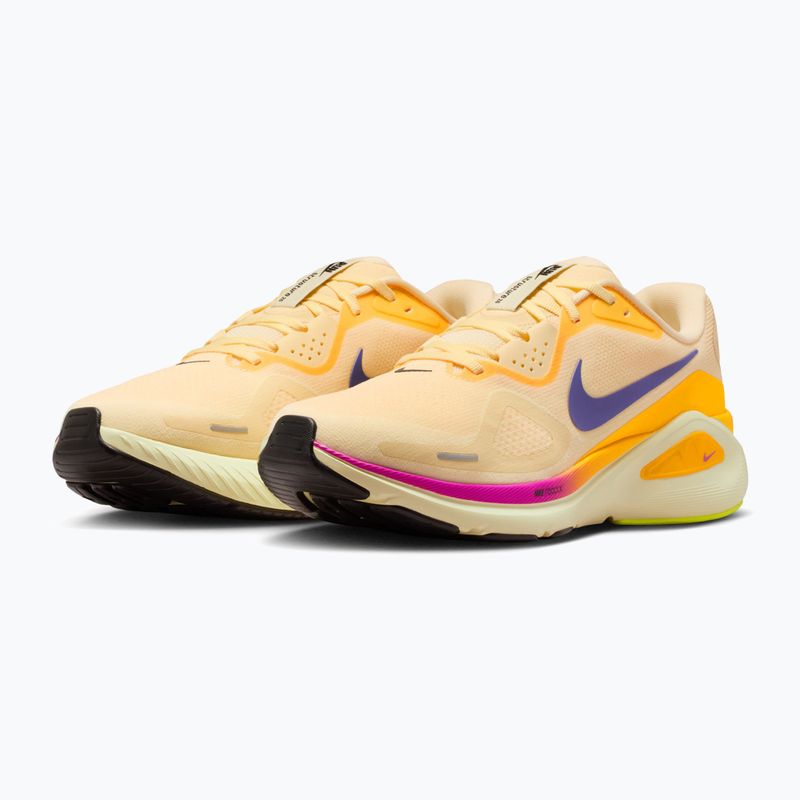 Men's running shoes Nike Structure 26 alabaster/hyper violet/indigo burst 3