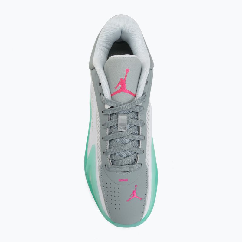 Women's basketball shoes Jordan Heir Series 2 white/metallic silver/light pumice 5