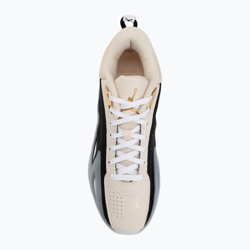 Women's basketball shoes Jordan Heir Series 2 Precious Medal pearl white/black/metallic gold/white 5