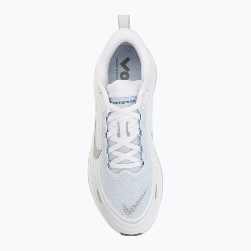 Men's running shoes Nike Vomero Plus white/hydrogen blue/cool grey/grey fog 5