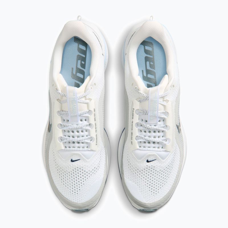 Men's running shoes Nike Pegasus Premium white/hydrogen blue/aluminum/grey fog 4