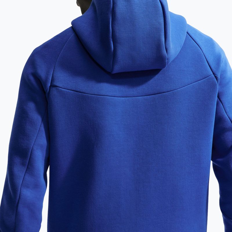 Men's sweatshirt Nike FFF Tech Fleece Windrunner Full Zip game royal/metallic copper 6