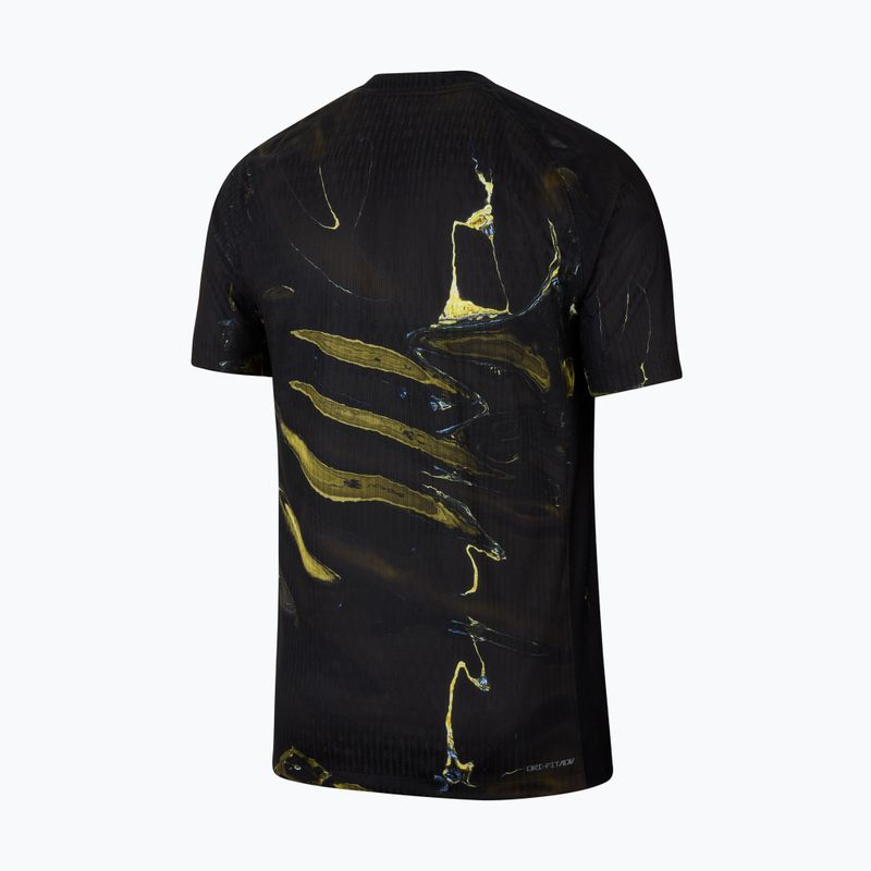 Men's football T-shirt Nike Paris Saint-Germain 2025/26 Match black/white/black 2