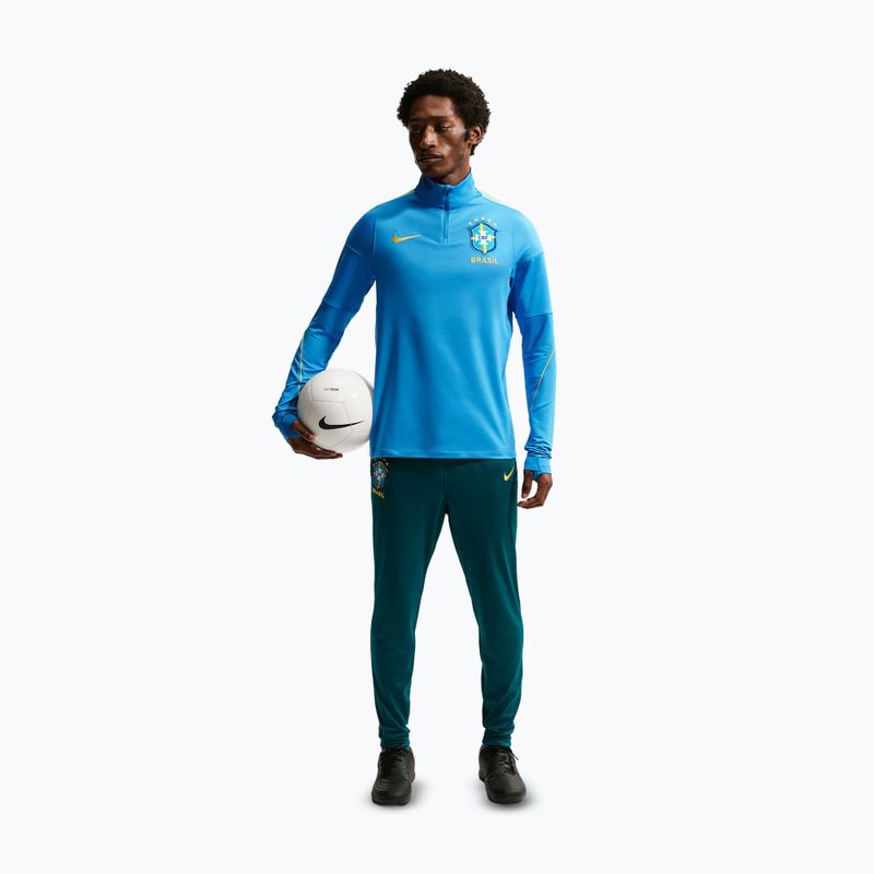 Men's football trousers Nike Brazil Academy Pro Dri-Fit geode teal/light mint/midwest gold 2