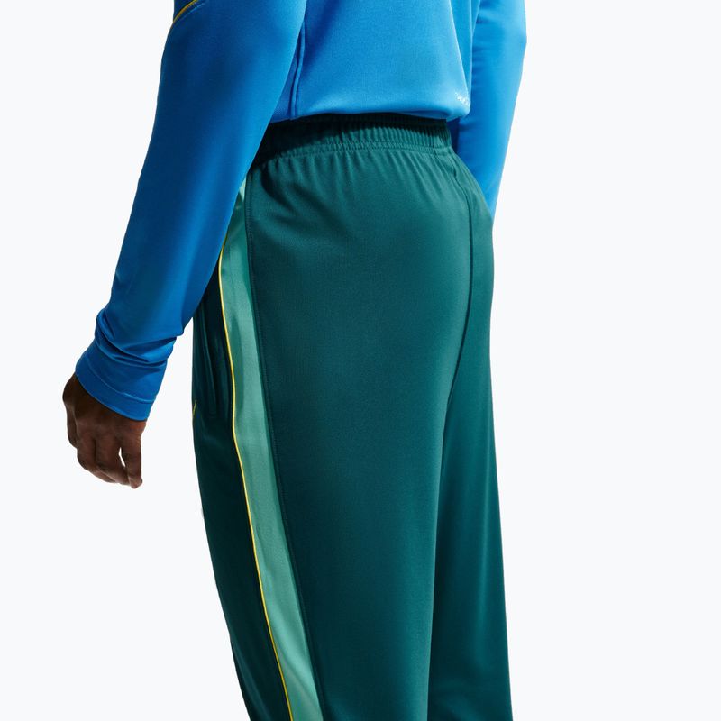 Men's football trousers Nike Brazil Academy Pro Dri-Fit geode teal/light mint/midwest gold 6