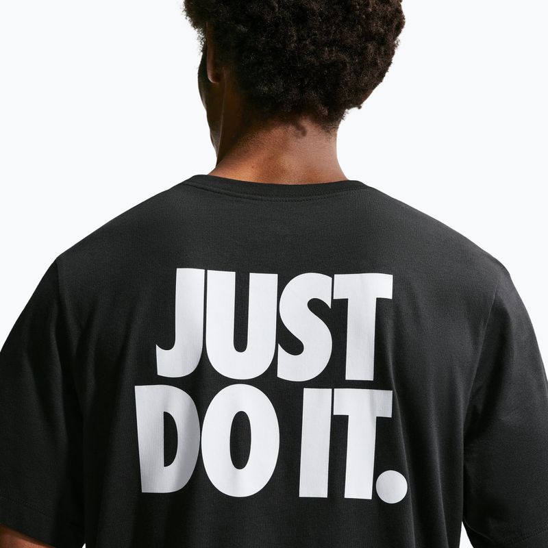 Men's T-shirt Nike Sportswear black/white 5