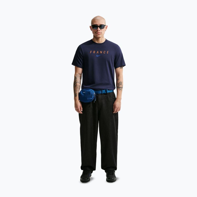 Men's football shirt Nike FFF Primary blackened blue/game royal 2