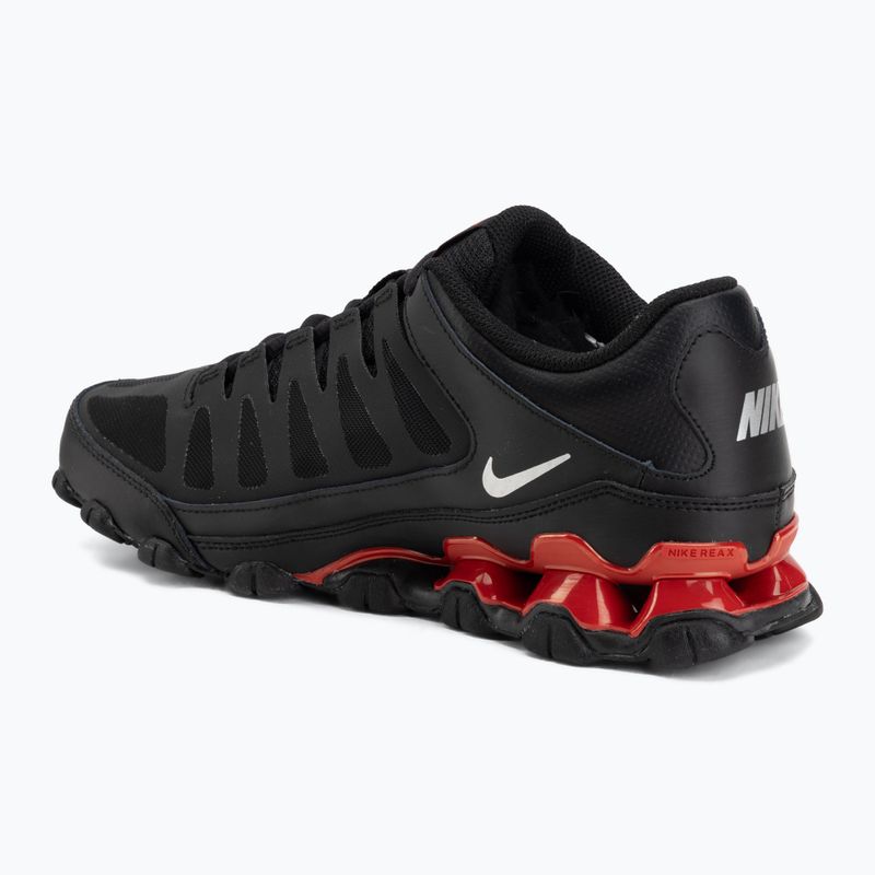 Men's training shoes Nike Reax 8 Tr Mesh black/university red/metallic silver 3