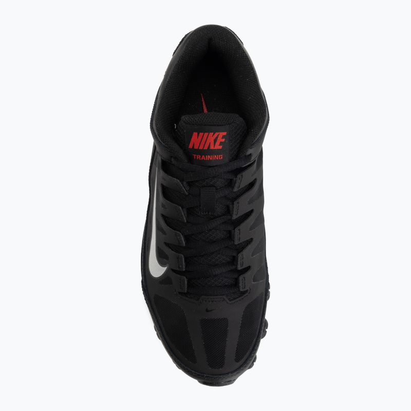 Men's training shoes Nike Reax 8 Tr Mesh black/university red/metallic silver 5