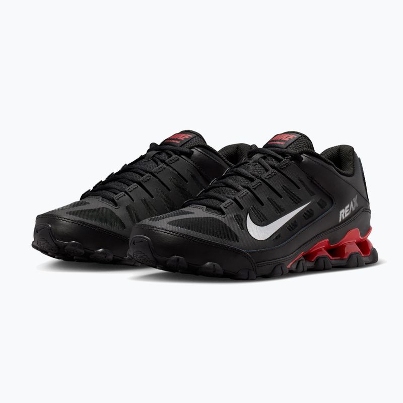 Men's training shoes Nike Reax 8 Tr Mesh black/university red/metallic silver 3