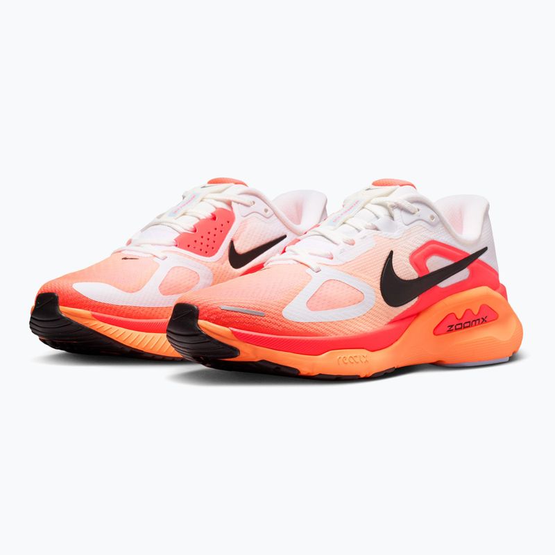 Women's running shoes Nike Structure Plus white/hot lava/orange pulse/black 3