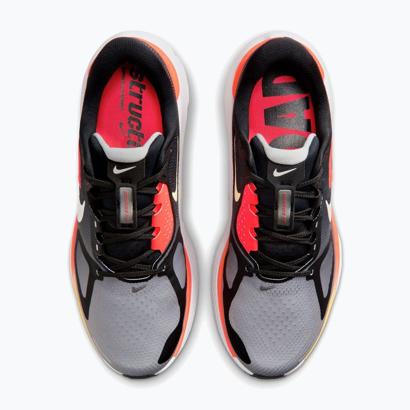 Men's running shoes  Nike Structure Plus black/light smoke grey/silver 5