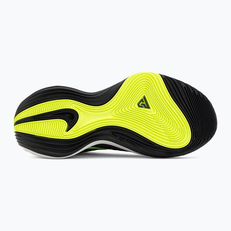 Men's basketball shoes Nike Giannis Immortality 5 white/black/volt 4
