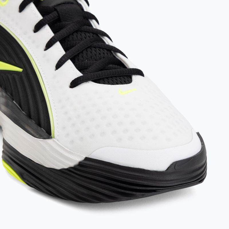 Men's basketball shoes Nike Giannis Immortality 5 white/black/volt 7