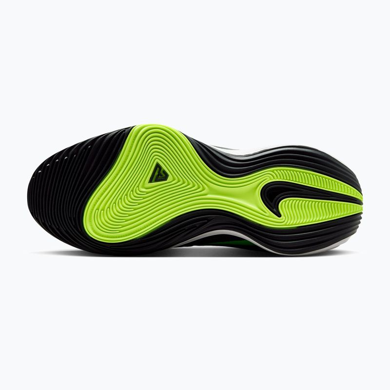 Men's basketball shoes Nike Giannis Immortality 5 white/black/volt 3