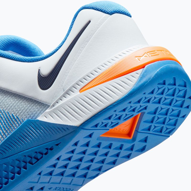 Men's training shoes Nike Metcon 10 football grey/blue crystal/midnight navy 8