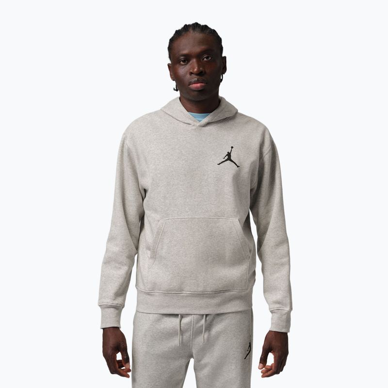 Bluza męska Nike Jordan Pullover Hoodie grey heather/black