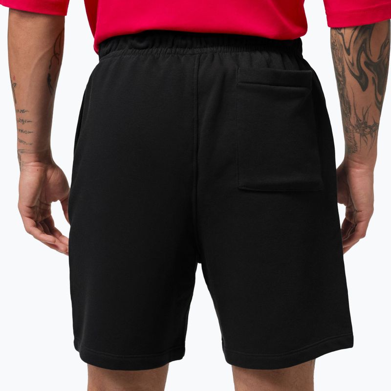 Men's shorts Jordan Fleece black/gym red 5