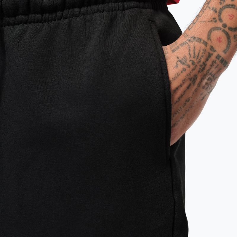 Men's shorts Jordan Fleece black/gym red 6