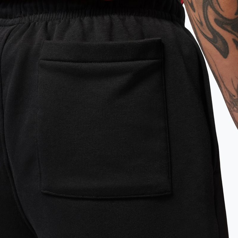 Men's shorts Jordan Fleece black/gym red 7