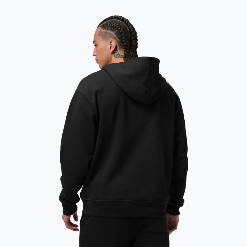 Men's sweatshirt Jordan Pullover Hoodie black/gym red 3