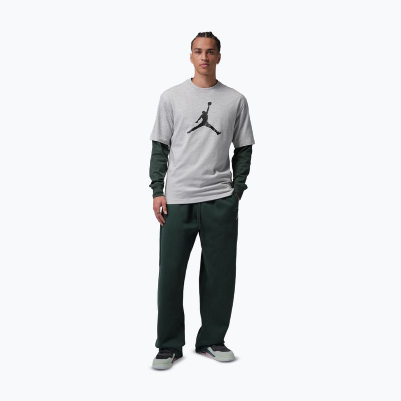 Men's T-shirt Nike Jordan grey heather/black 2