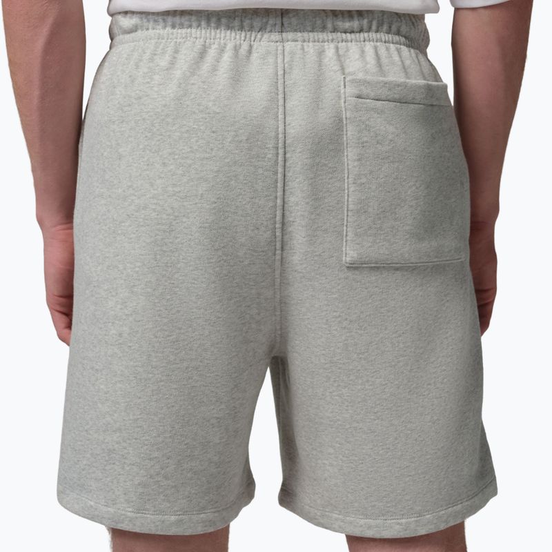 Men's shorts Jordan Fleece grey heather/black 4