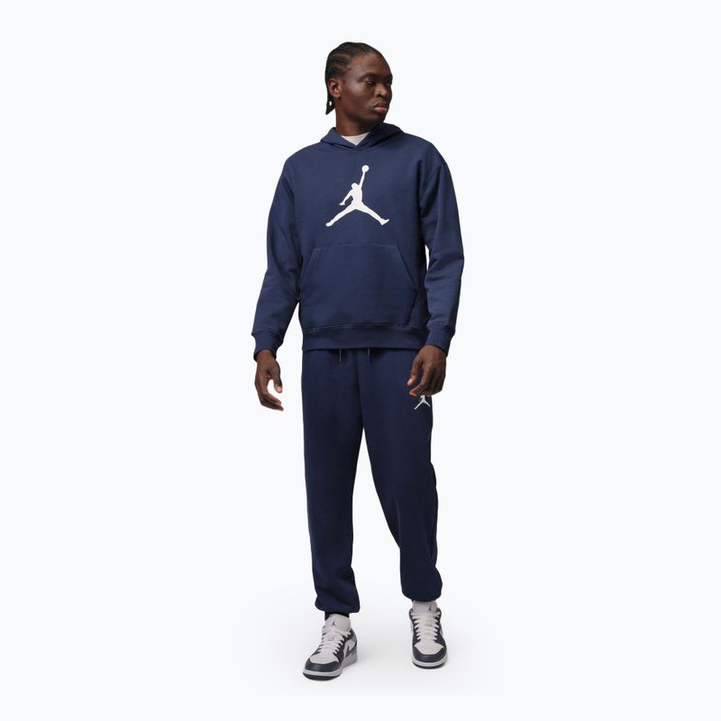 Men's sweatshirt Nike Jordan Pullover Hoodie midnight navy/white 2