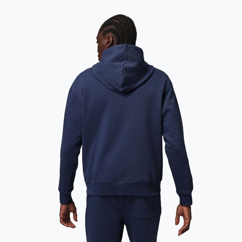 Men's sweatshirt Nike Jordan Pullover Hoodie midnight navy/white 3