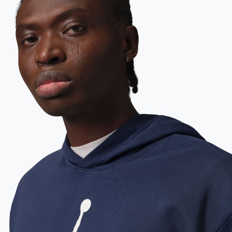 Men's sweatshirt  Jordan Pullover Hoodie midnight navy/white 5