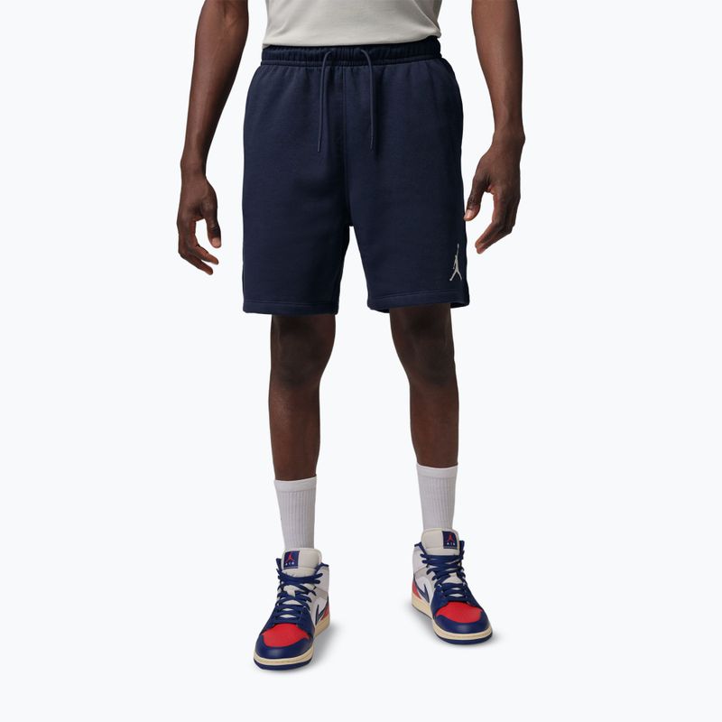 Men's shorts Jordan Fleece midnight navy/white