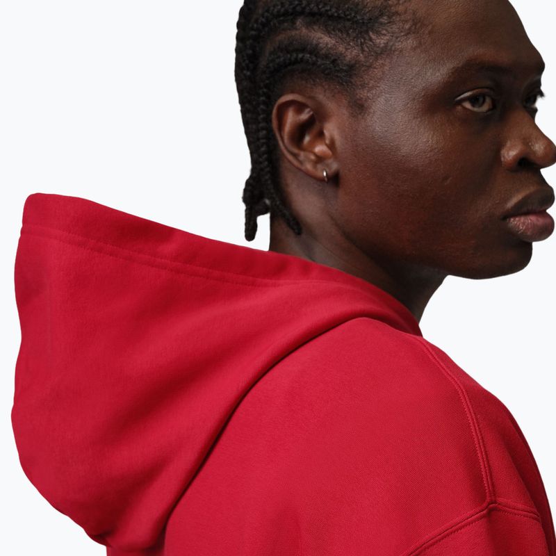 Men's sweatshirt  Jordan Pullover Hoodie gym red/white 6