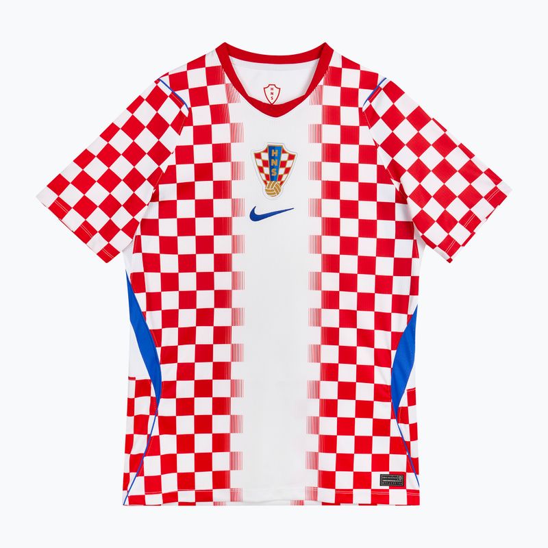 Men's football shirt Nike Dri-Fit Croatia Stadium Home 2026 white/university red 3