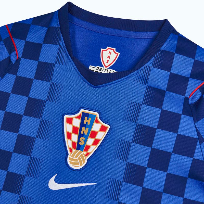 Men's football shirt Nike Dri-Fit Croatia Stadium Away 2026 deep royal blue/hyper royal 4