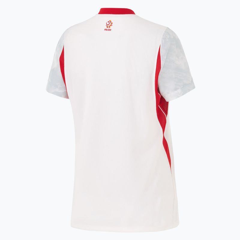 Women's football shirt Nike Dri-Fit Poland Stadium Home 2026 white/field silver 3